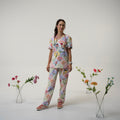 Pastel Floral Scrub Set